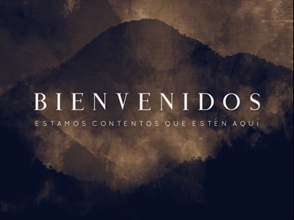 PRAYER FOR LENT WELCOME MOTION - SPANISH