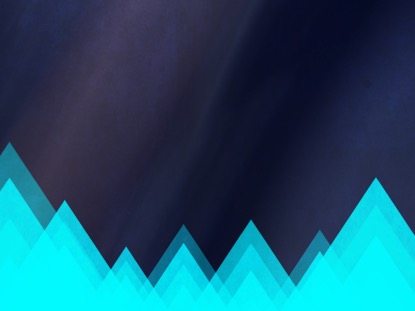 RISING TRIANGLES BLUE MOTION