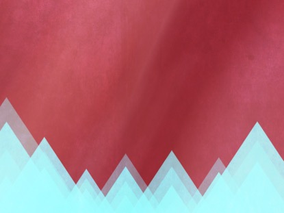 RISING TRIANGLES RED MOTION