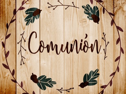 THANKSGIVING ART COMMUNION MOTION - SPANISH