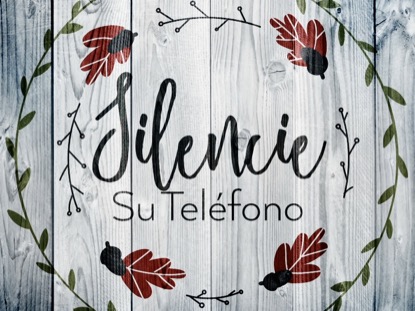 THANKSGIVING ART PHONE MOTION - SPANISH