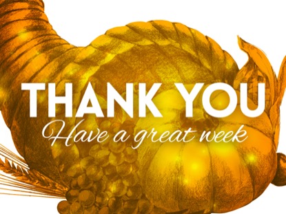 THANKSGIVING CLOSING MOTION