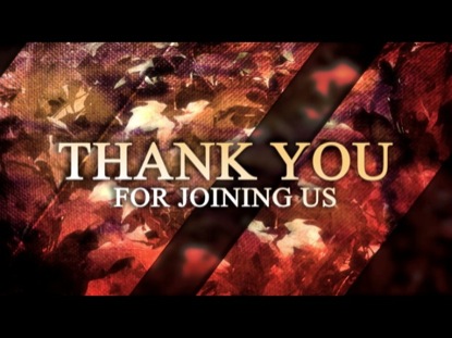 THANK YOU RED LEAVES