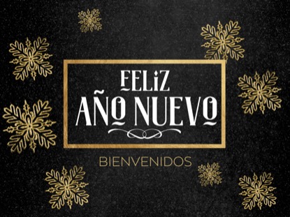 TRENDY CHRISTMAS NEW YEAR MOTION - SPANISH