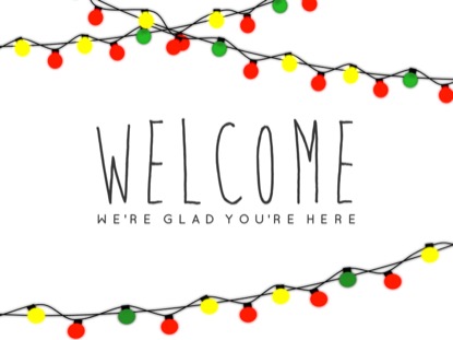 TWINKLE LIGHTS WELCOME MOTION