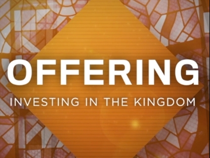 VINTAGE GLASS OFFERING MOTION