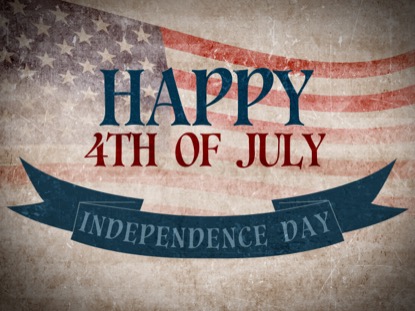 VINTAGE INDEPENDENCE DAY JULY 4 MOTION