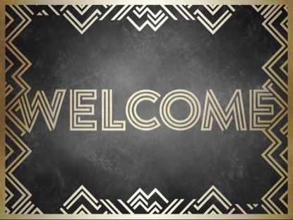 WEEKEND DECO WELCOME MOTION