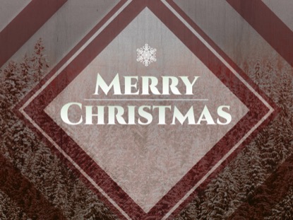 WINTER TRAILS RED CHRISTMAS MOTION