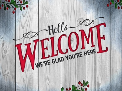 Wooden Christmas Welcome Motion | Playback Media | WorshipHouse Media