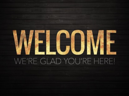 WOODEN GLOW WELCOME MOTION