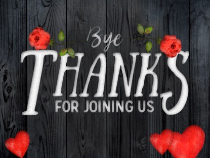 WOODEN VALENTINE CLOSING MOTION