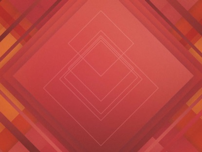 ABSTRACT SQUARES RED