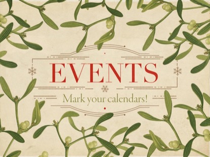 CHRISTMAS BOTANICAL EVENTS