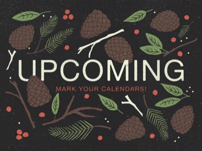 CHRISTMAS PINE UPCOMING