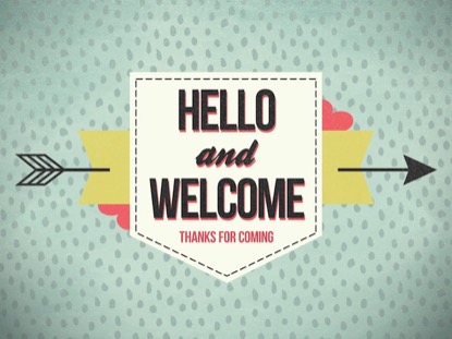 CUPIDS ARROW HELLO AND WELCOME