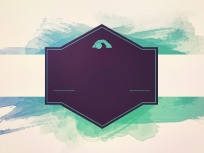 EASTER WATERCOLOR: EASTER SUNDAY TITLE SLIDE