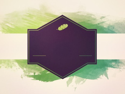 EASTER WATERCOLOR: PALM SUNDAY BLANK