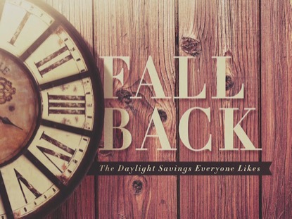 FALL BACK OLD CLOCK