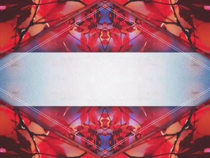 FALL KALEIDOSCOPE GOD BLESS BLANK