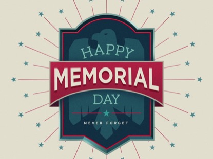 HAPPY MEMORIAL DAY