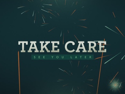 ILLUSTRATED FIREWORKS TAKE CARE