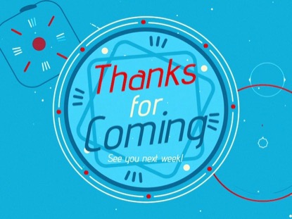 ABSTRACT FIREWORKS THANKS FOR COMING LOOP