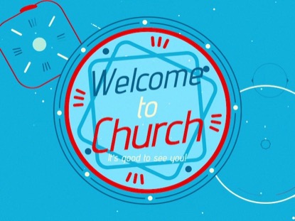 ABSTRACT FIREWORKS WELCOME TO CHURCH LOOP