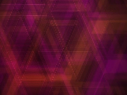 TRIANGLE GLASS PINK LOOP