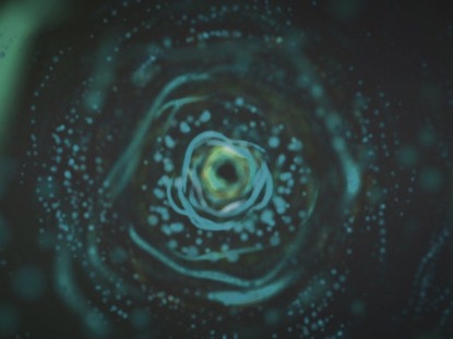 MOLECULAR SWIRL BLUE