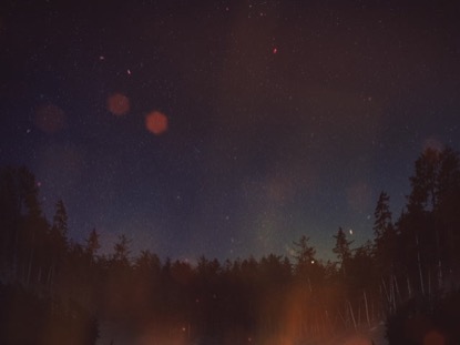 NIGHTTIME EMBERS FAR