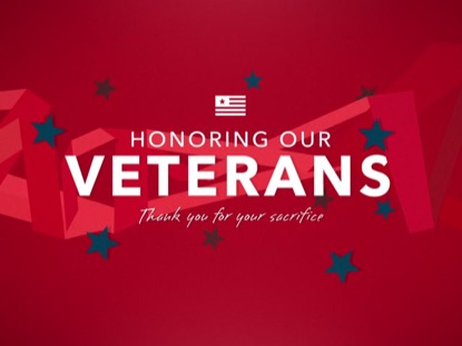 PATRIOTIC RIBBONS HONORING OUR VETERANS