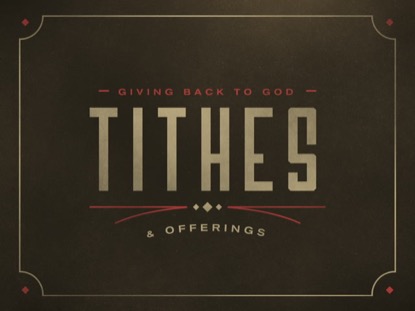 WESTERN LINES TITHES AND OFFERINGS