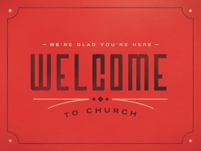 WESTERN LINES WELCOME TO CHURCH