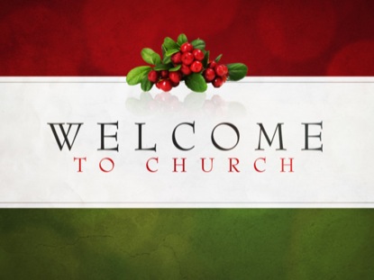 WELCOME TO CHURCH 2