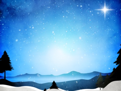 WINTER WELCOME BLANK