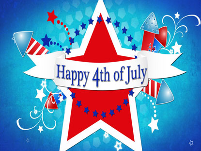 HAPPY FOURTH OF JULY