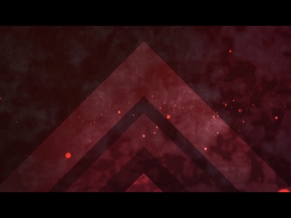 ABSTRACT PARTICLES RED