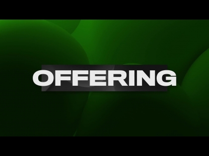 LIVESTREAM OFFERING TITLE SCREEN GREEN