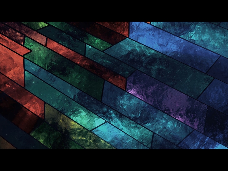 STAINED GLASS SEAMLESS LOOP 2