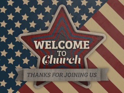 OLD FASHIONED AMERICA WELCOME LOOP