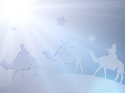 WHITE CHRISTMAS WISEMEN