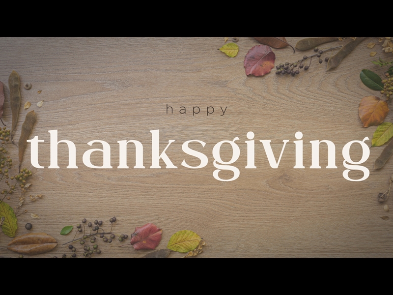 ABUNDANCE THANKSGIVING