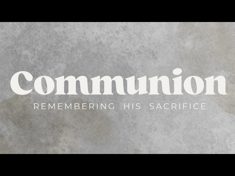 CLEAN SLATE COMMUNION