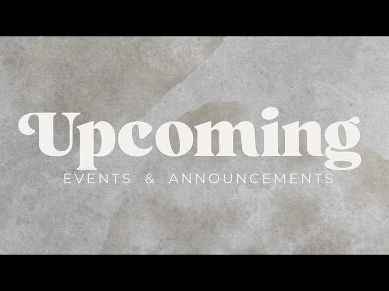 CLEAN SLATE UPCOMING