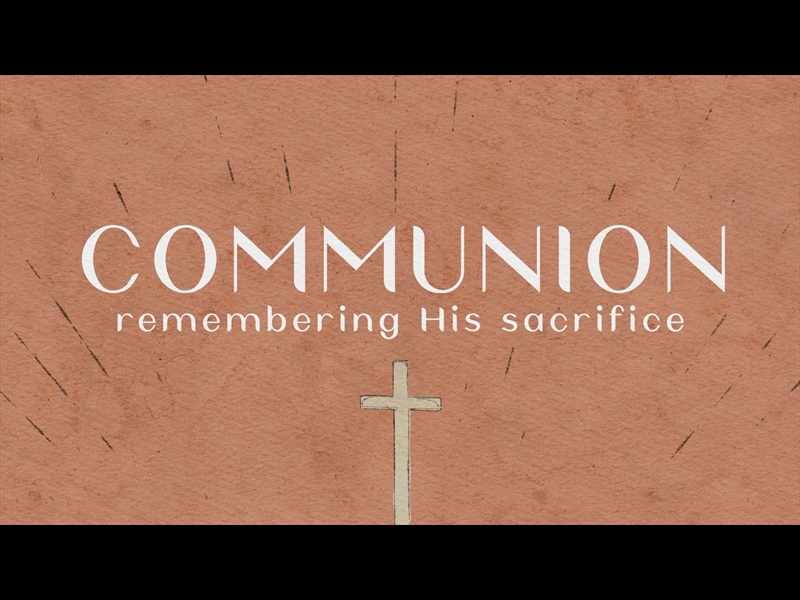 DRAWN TO HIM COMMUNION