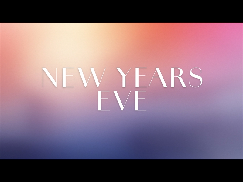 EARLY LIGHT NEW YEARS EVE