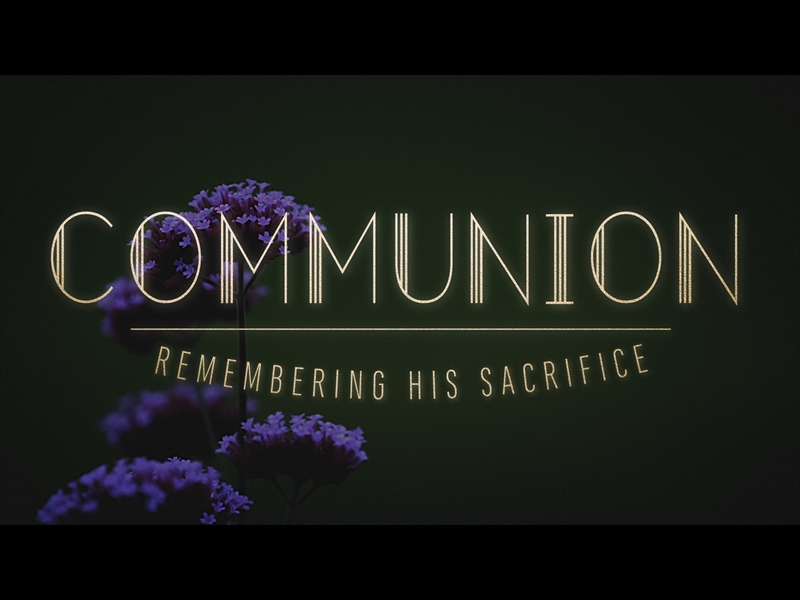 EBONY FLORAL: COMMUNION