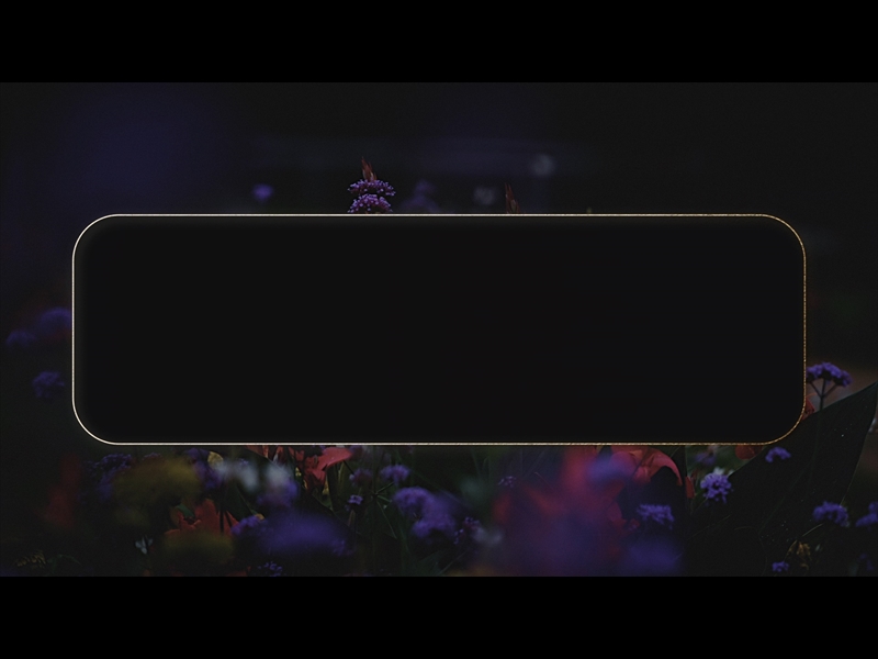 EBONY FLORAL: LOOP 03