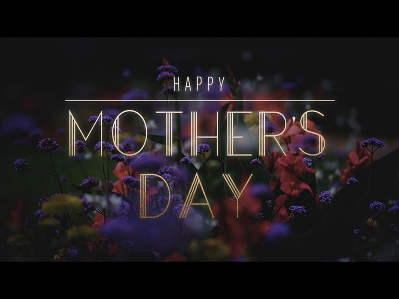 EBONY FLORAL: MOTHER'S DAY
